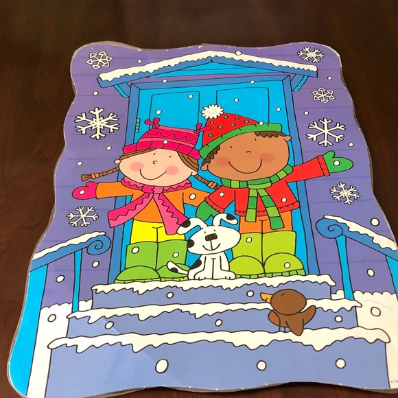 Winter accents bulletin board set - Picture 6 of 8